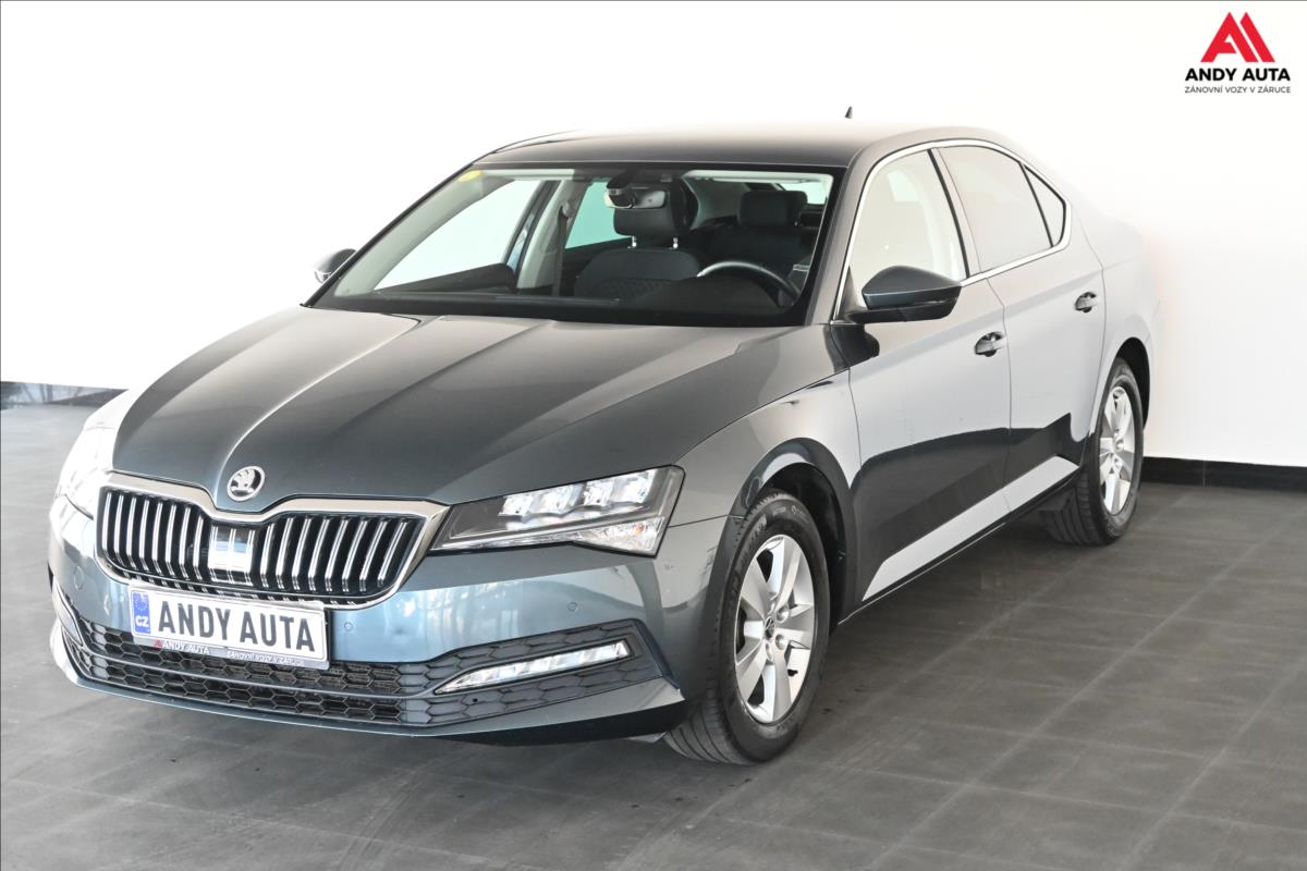 koda Superb 2,0 TDI 110kW STYLE LED NAVI Zruka a 5 let