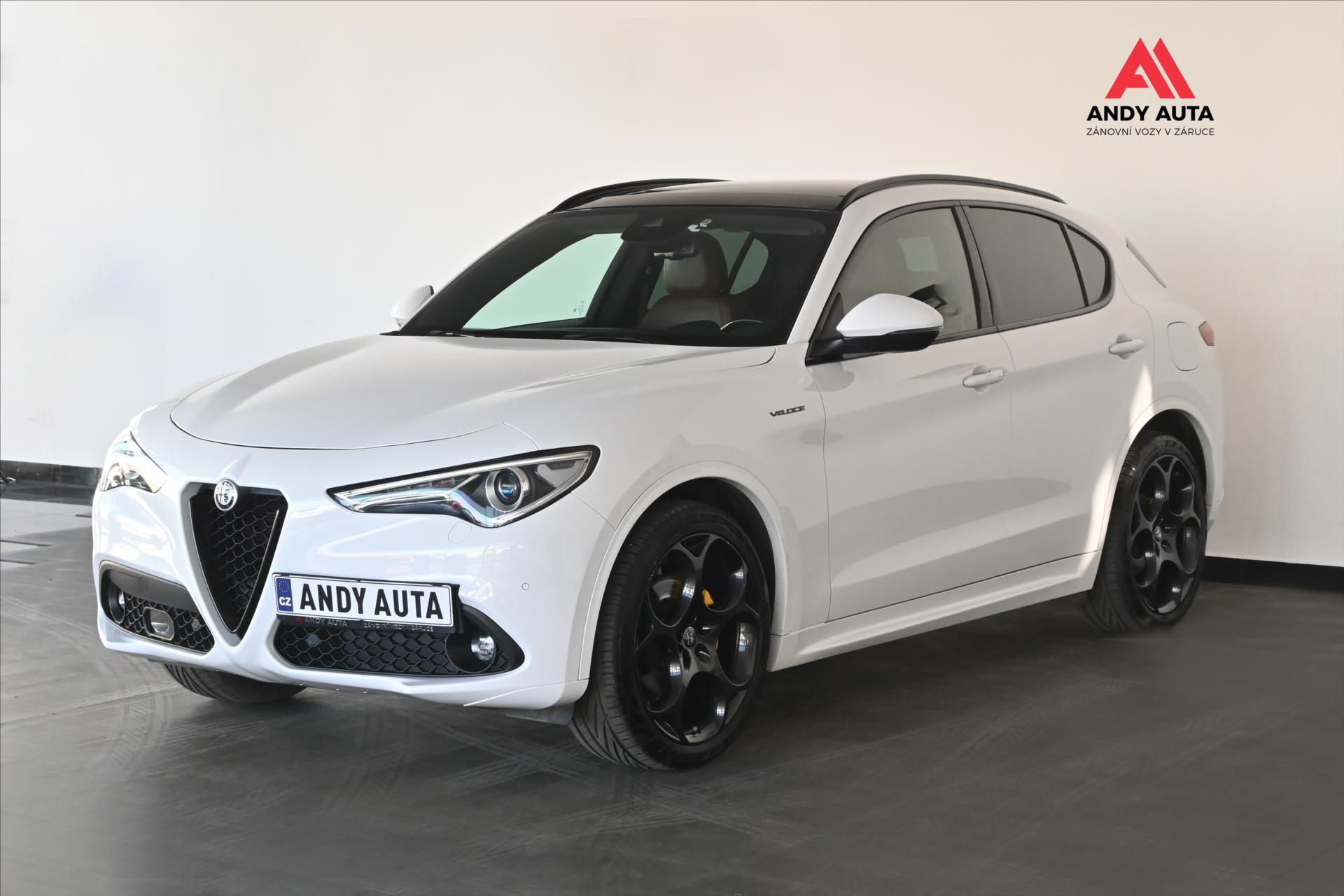 Alfa Romeo Stelvio 2,2 JTDM 154kW AT8 AWD VELOCE PANORAMA Zruka a 5 let