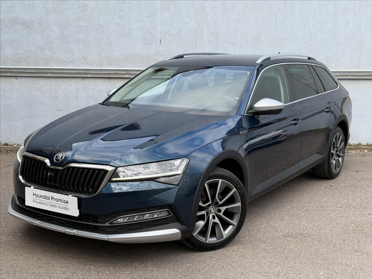 koda Superb 2,0 TDI 147kW DSG Scout 4x4