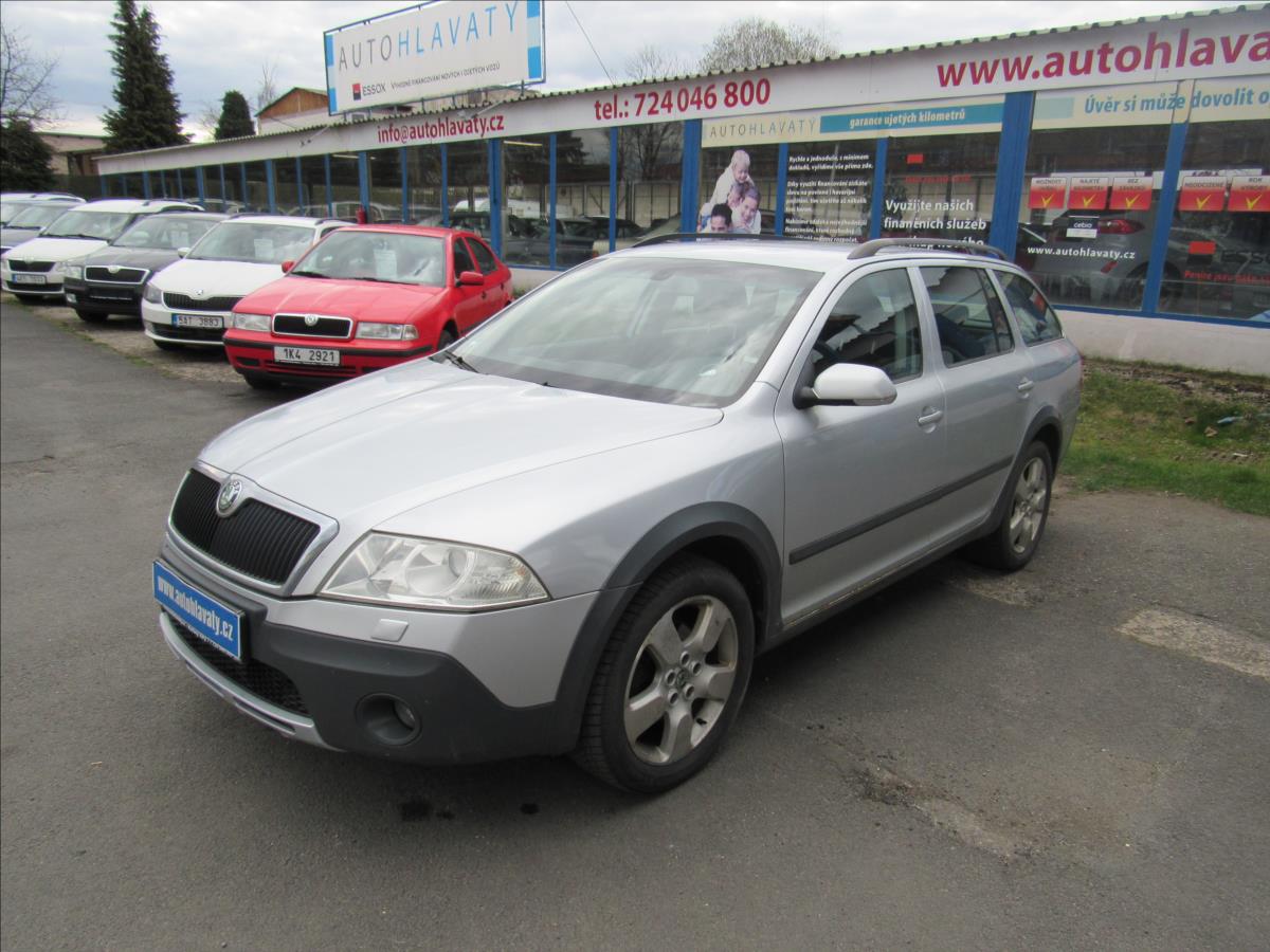 koda Octavia 2,0 TDI CR Scout Combi