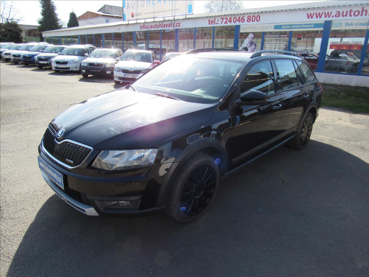 koda Octavia 2,0 TDI 110 kW 4x4 Scout Combi