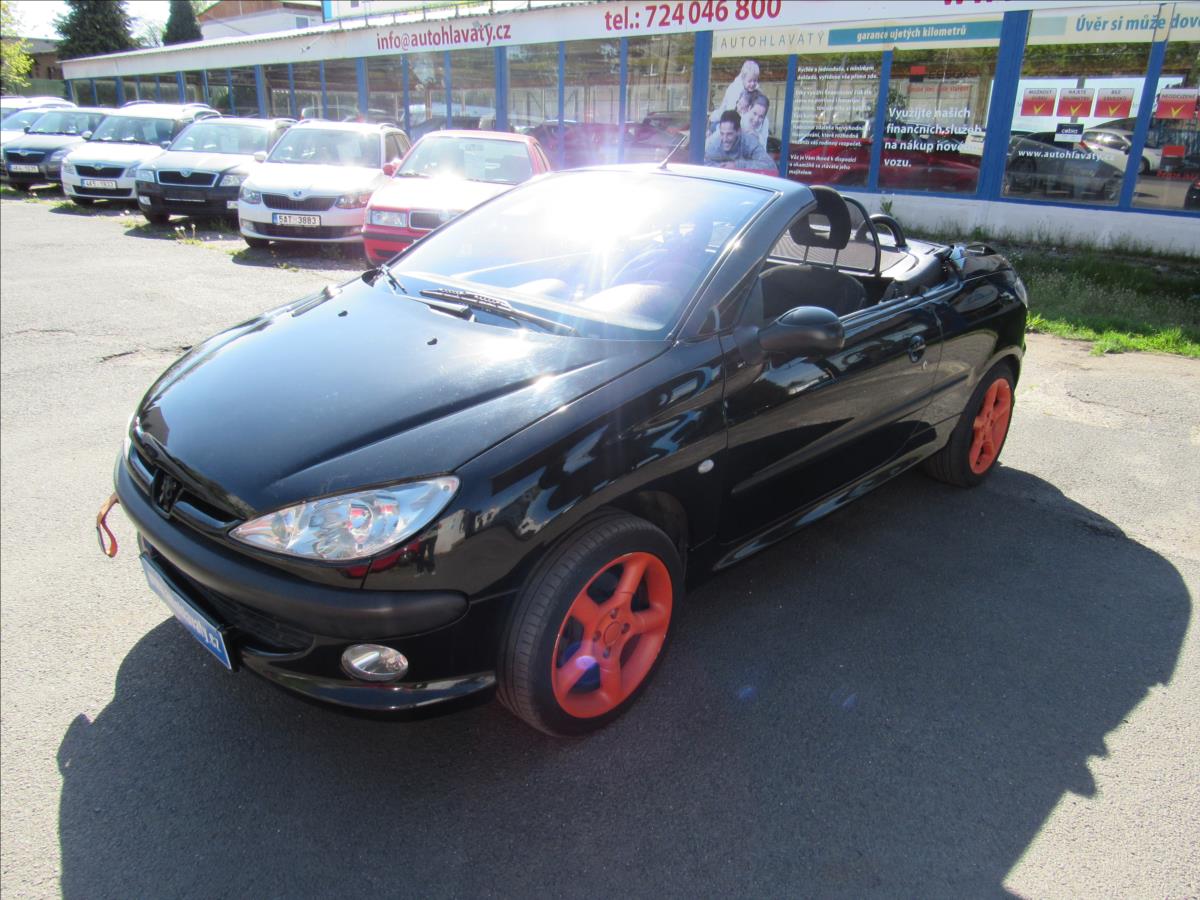 Peugeot 206 1,6 16V 110k CC Kabriolet
