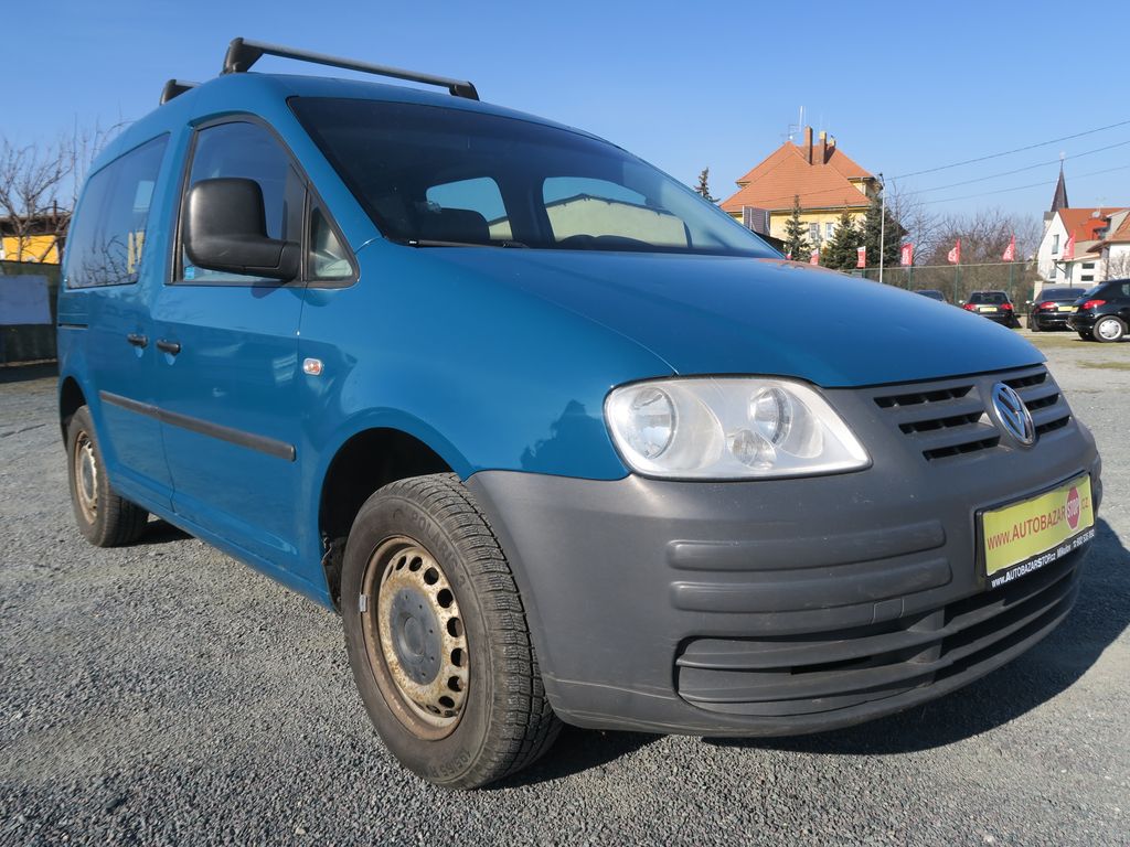Volkswagen Caddy 1.9 TDI 55kW CZ 5 MST!!