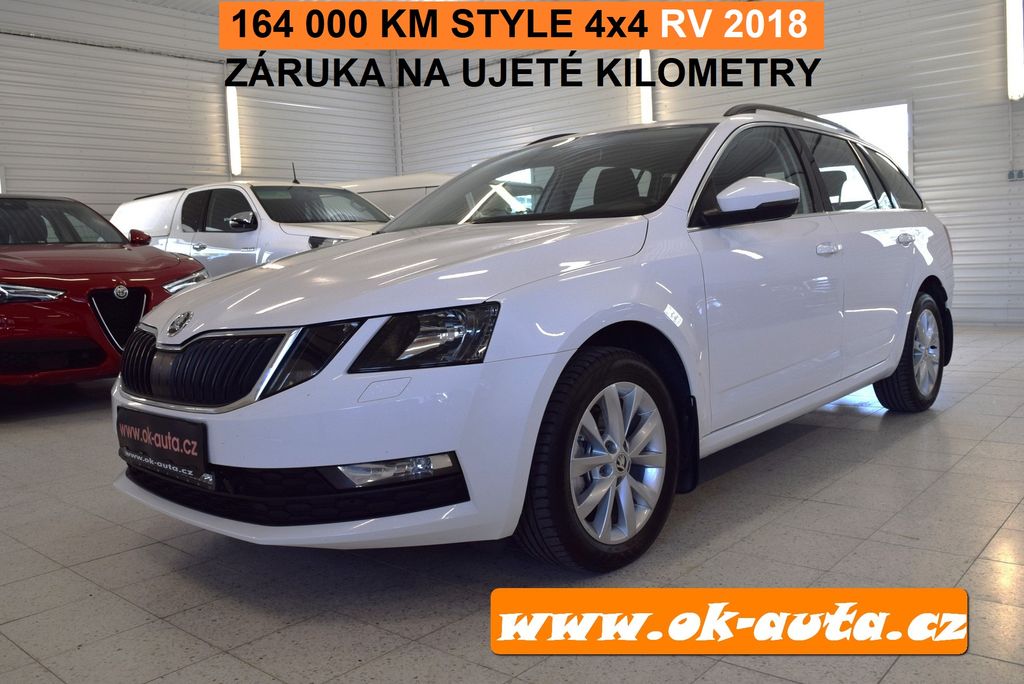 koda Octavia 2.0 TDI STYLE 4x4 TAN-DPH