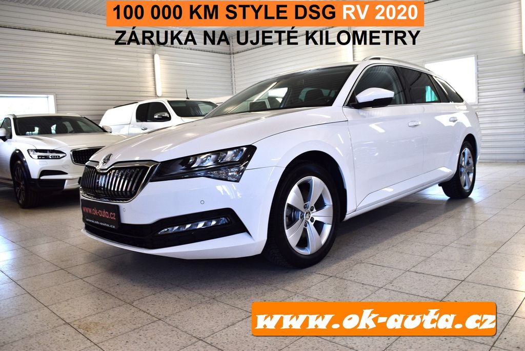 koda Superb 2.0 TDI STYLE DSG 11/2020