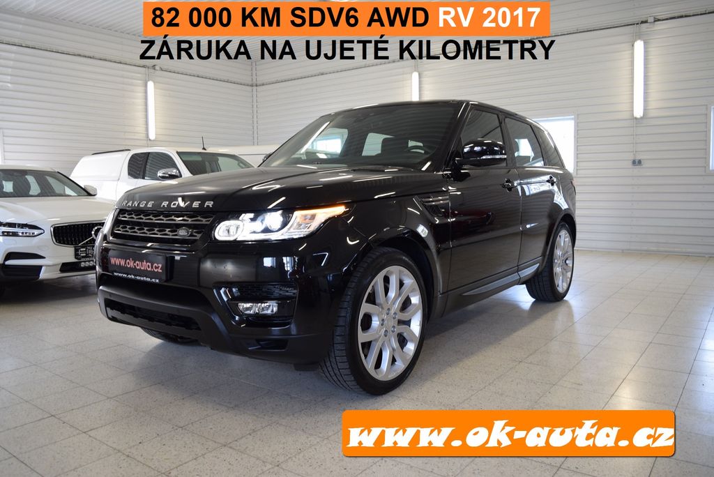 Land Rover Range Rover Sport 3.0 SDV6 82 000 KM 2017-DPH