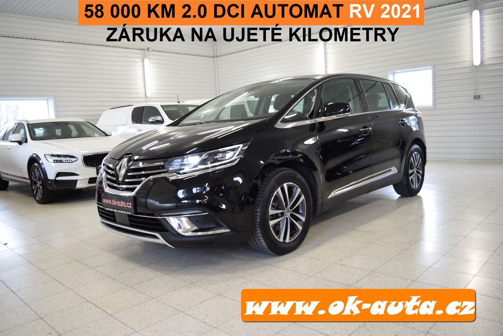 Renault Espace 2.0 DCi 58 000 KM AUTOMAT 2021