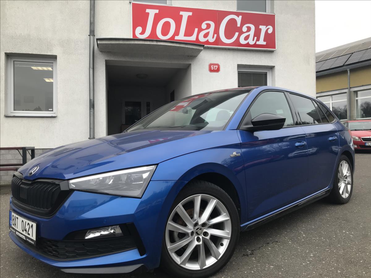 koda Scala 1,0 TSI 81kW Monte Carlo DSG