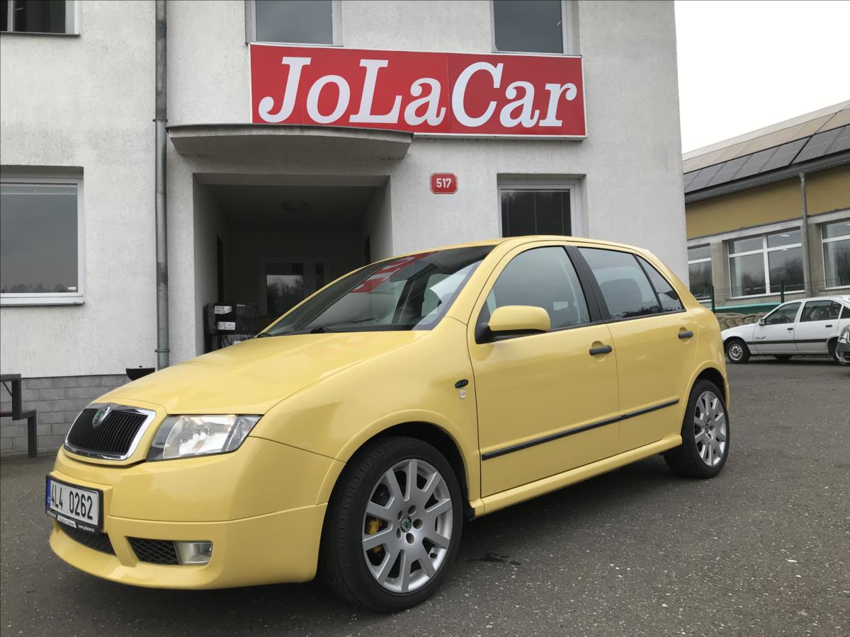 koda Fabia 1,4 16V edice GT