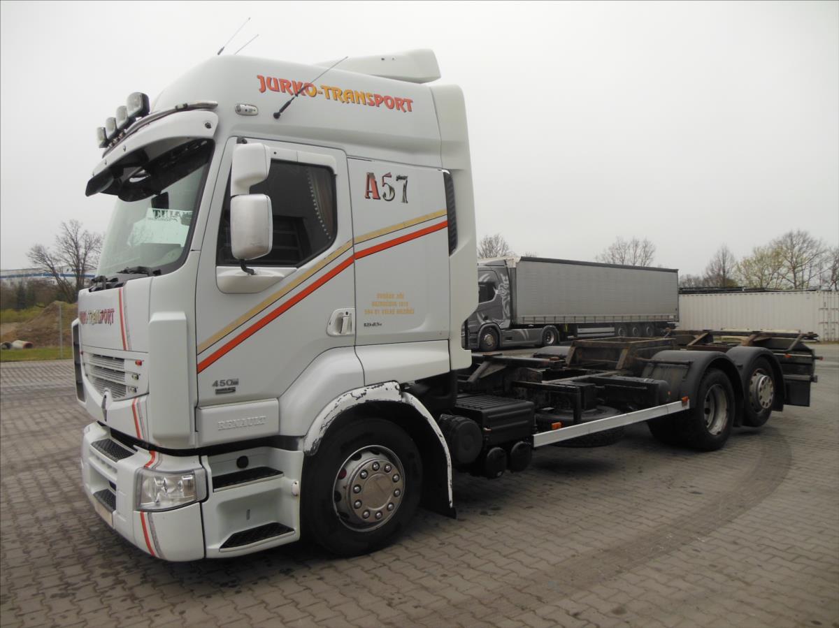 Renault  Premium 450.25, DXI, 6x2, BDF, Manul