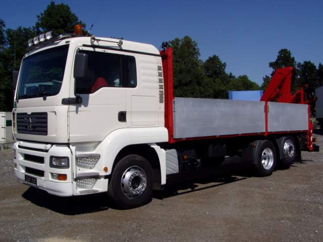 MAN  11   26.430, 6X2,VALNK S HYDRAULIC