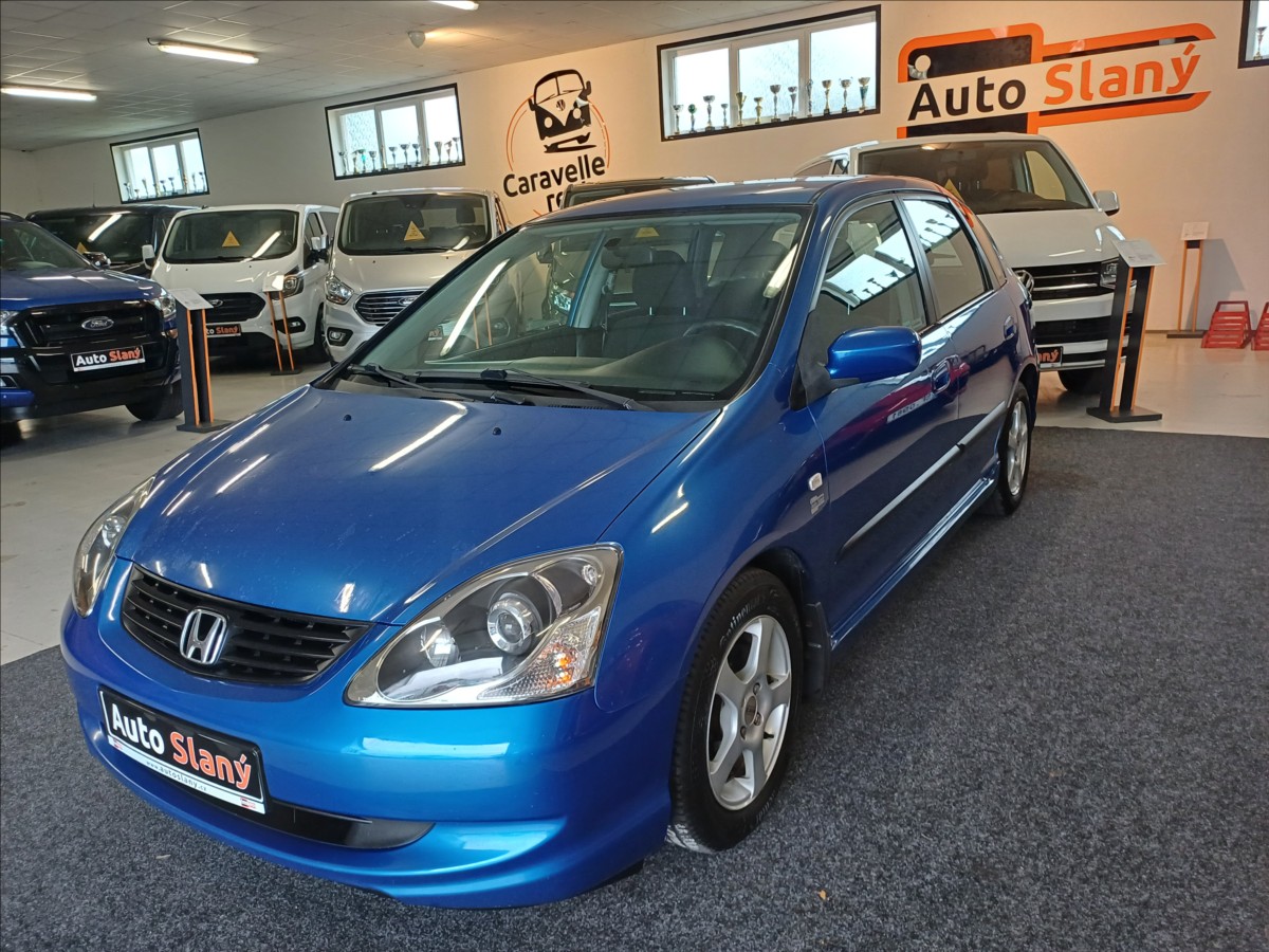 Honda Civic 1,4 i 2maj.CZ,AC,2x kola,Top stav!