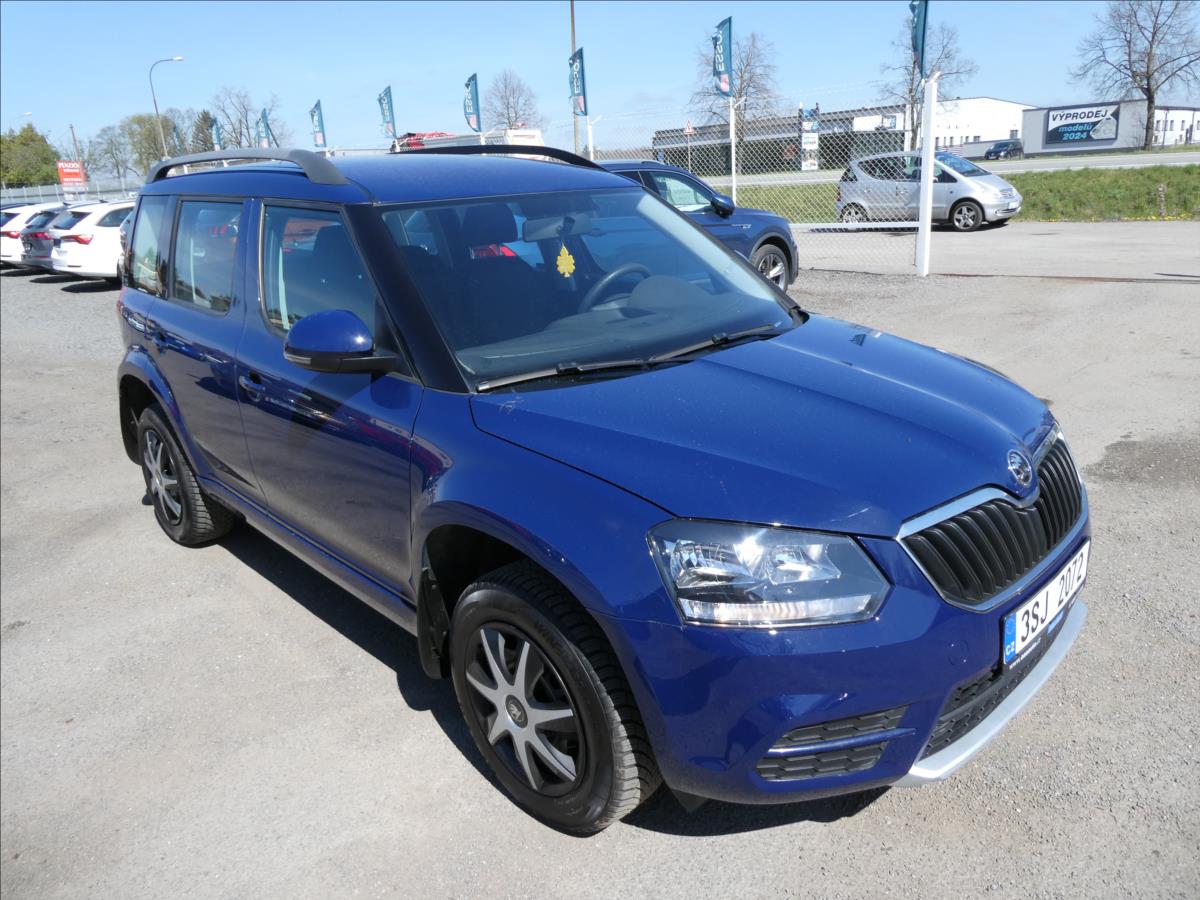 koda Yeti 1,2 TSi 77kW,klima,zvs