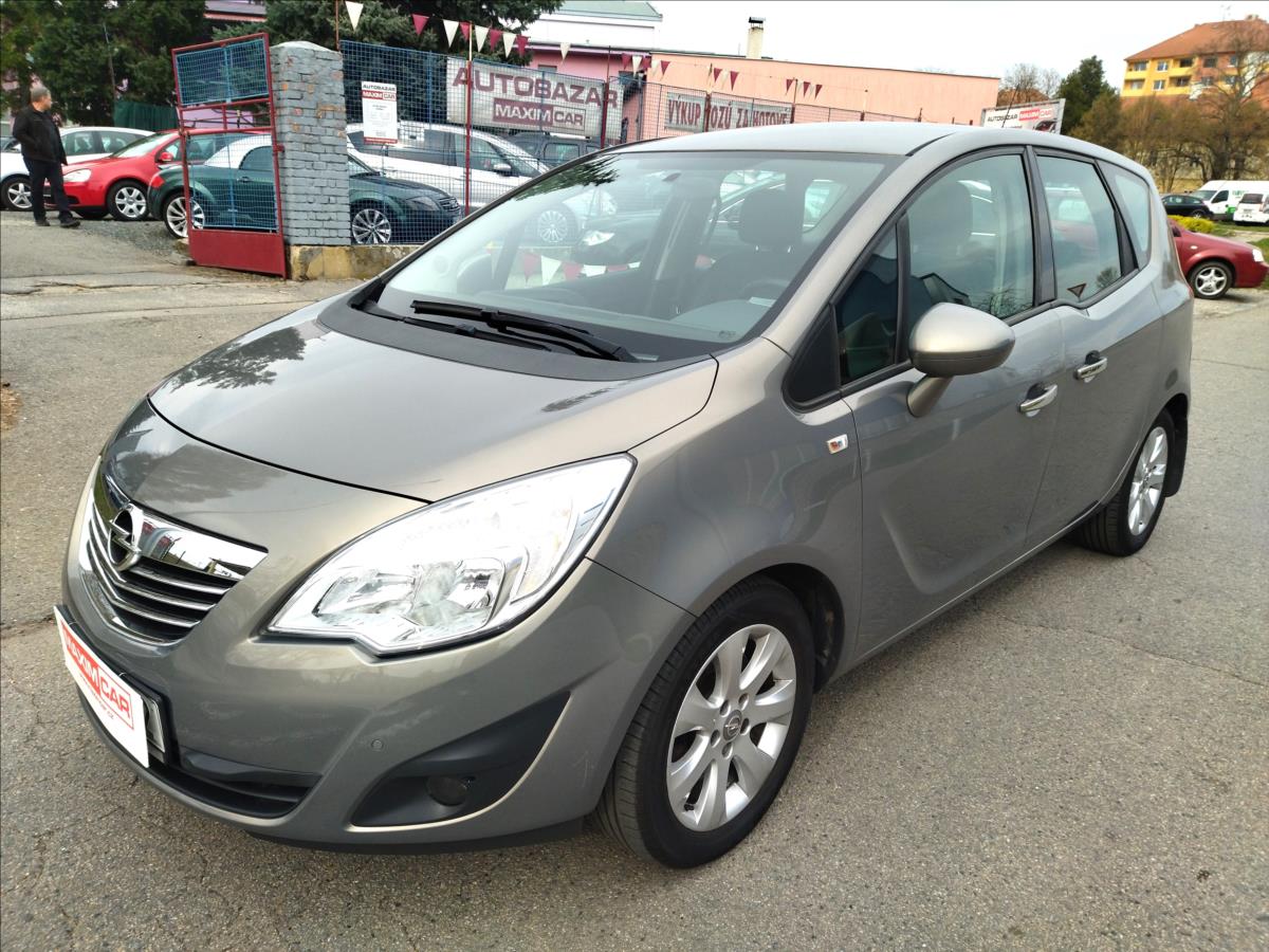 Opel Meriva 1,4 88kW 1.majitel, koup.v R, Top stav