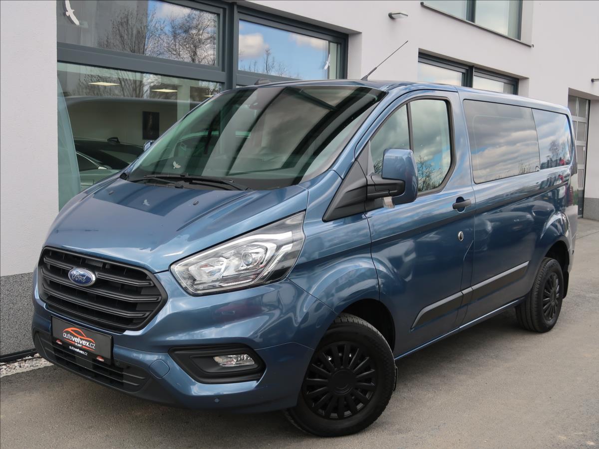 Ford Transit Custom 2,0 TDCi,96kW,6mst,klima,tan