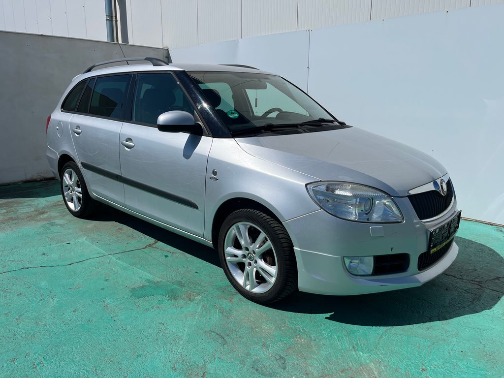 koda Fabia 1.6i, 77kW, Aut.Klima, Vhevy