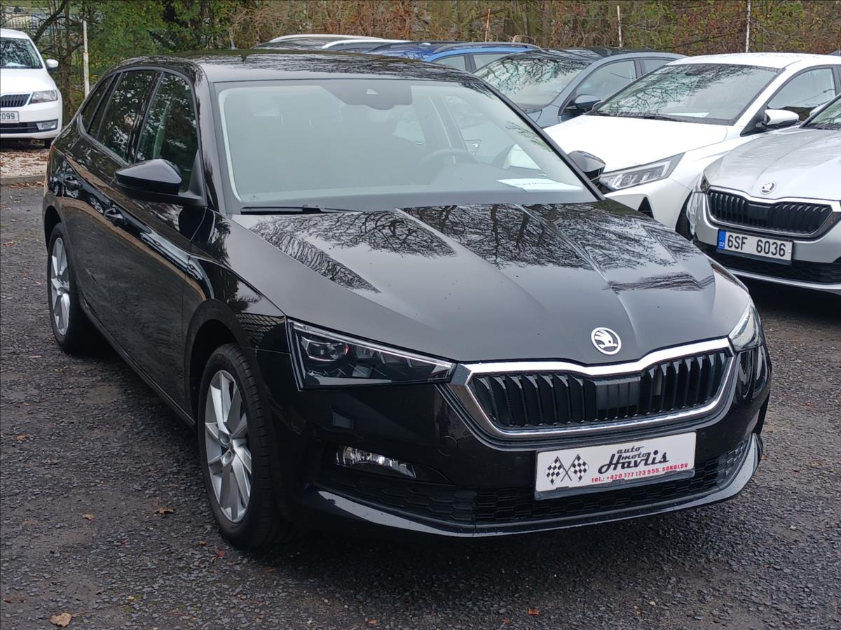 koda Scala 1,5 TSI 110kW STYLE PLUS, ZRUKA