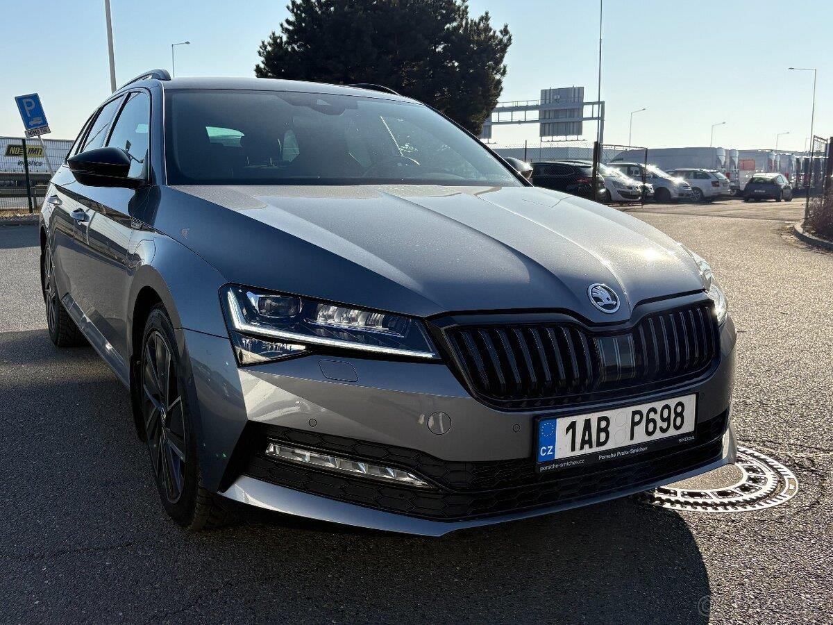 koda Superb 2,0   147kw, 4x4, tan, sportline
