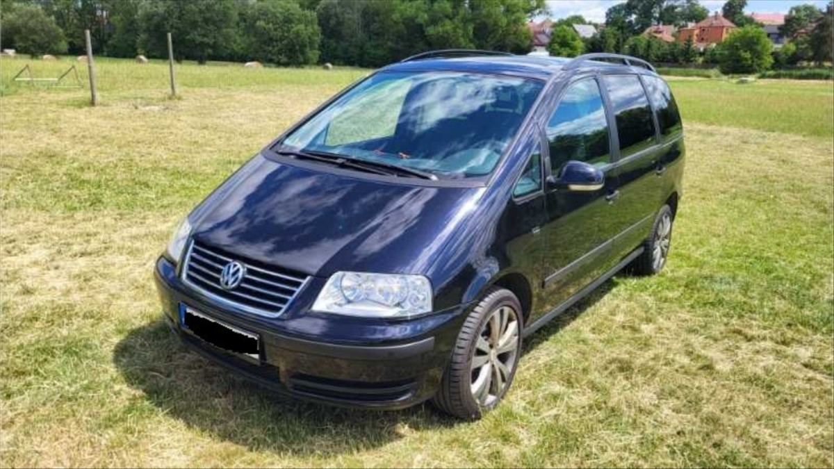 Volkswagen Sharan 1,9   TDI bez DPF, 180 tis.km, 1.maj