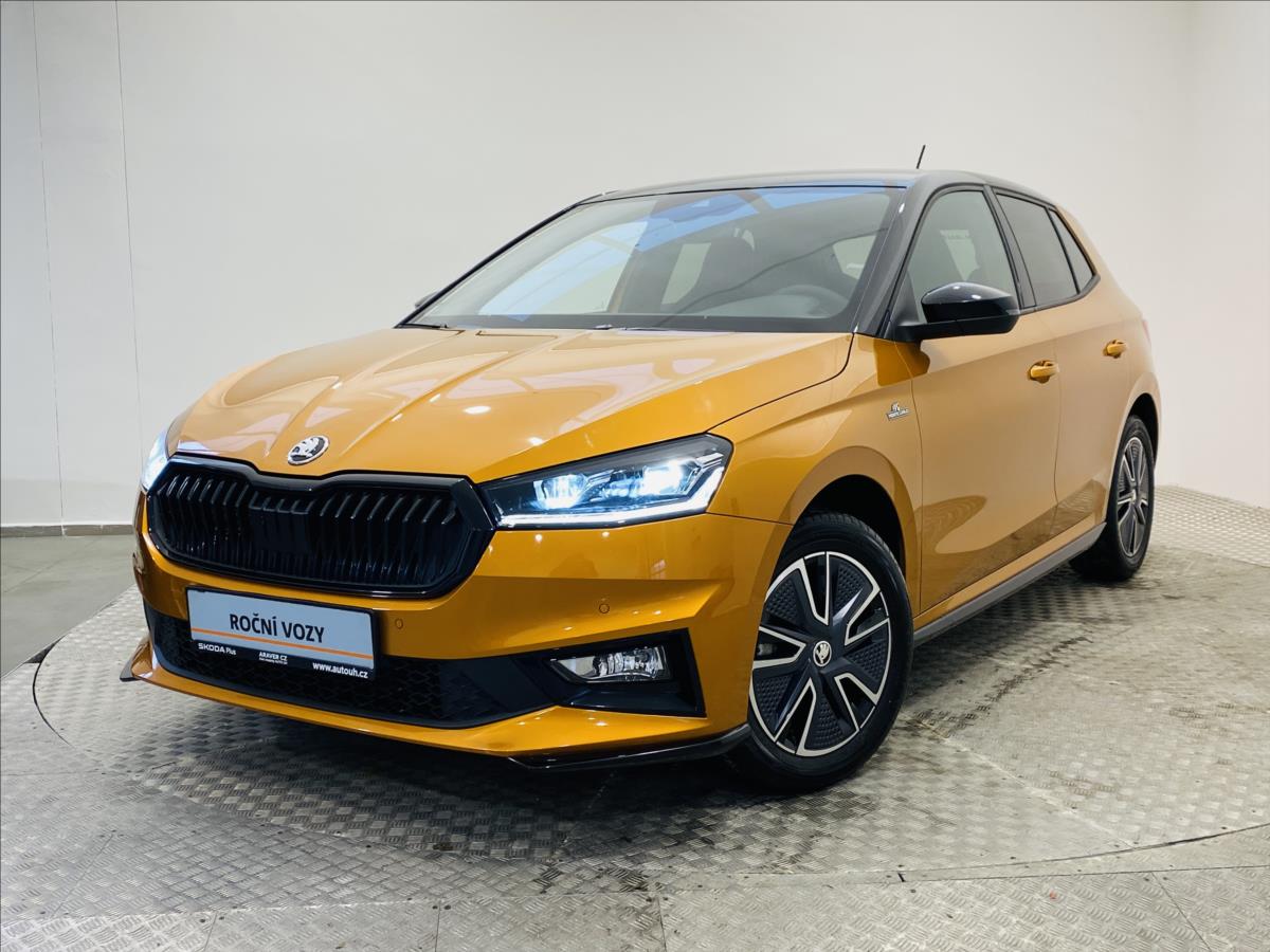 koda Fabia 1,0 TSI 81kW Monte Carlo