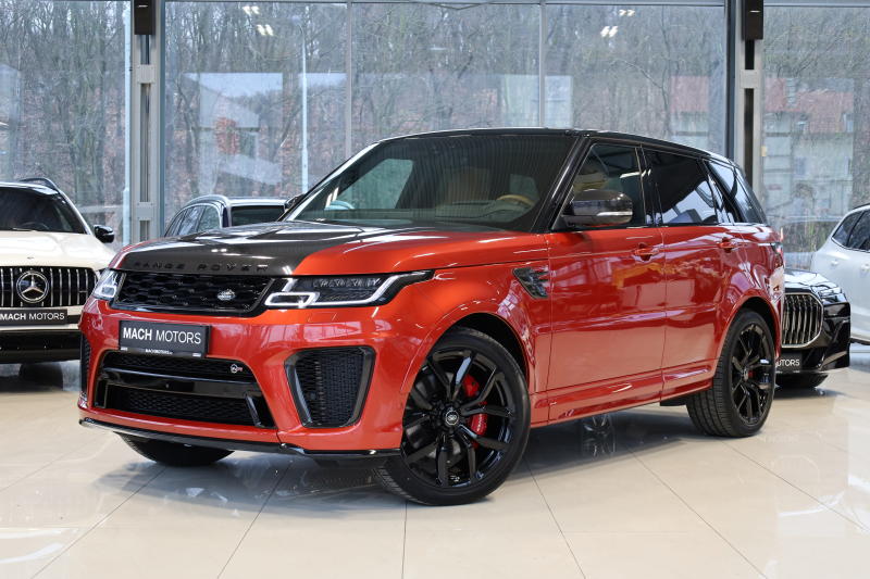 Land Rover Range Rover Sport SVR 5.0 423kW KOMPRESOR CARBON