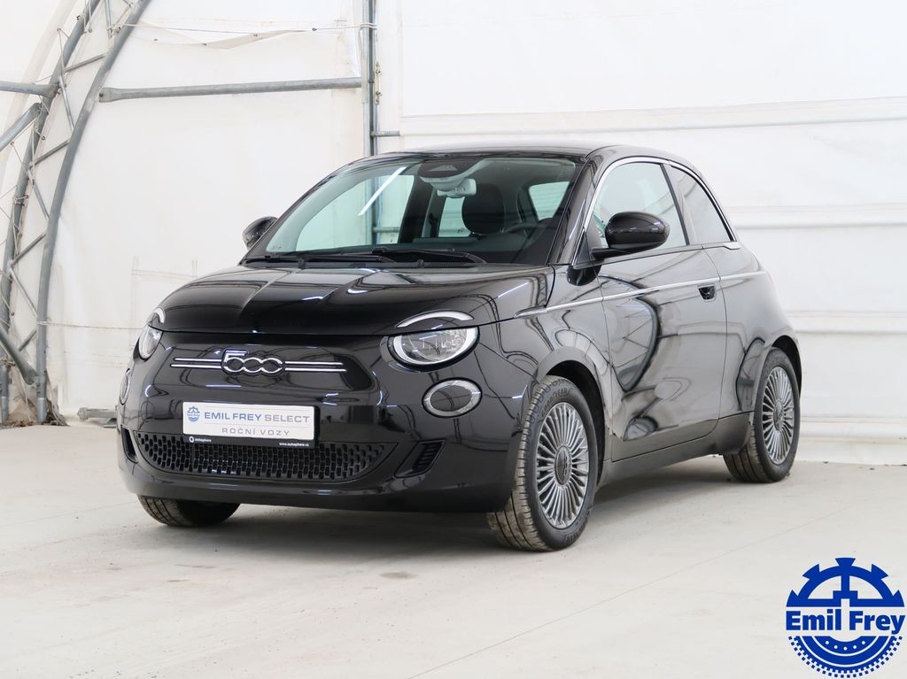 Fiat 500 ELECTRO,CZ,1Maj,NAVI,AT,42kWh