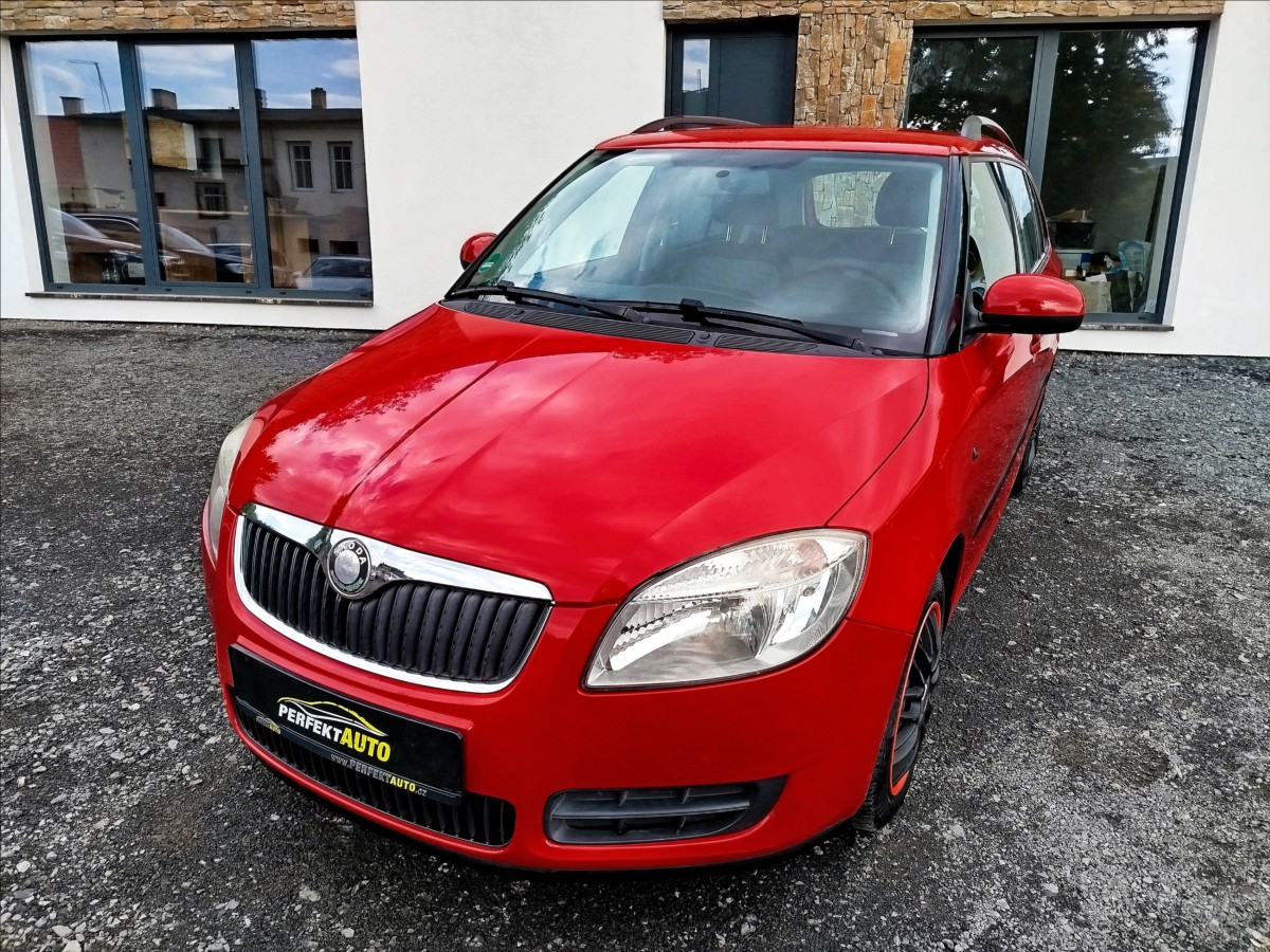 koda Fabia 1,4 MPi 63kW, KLIMA, TEMPOMAT
