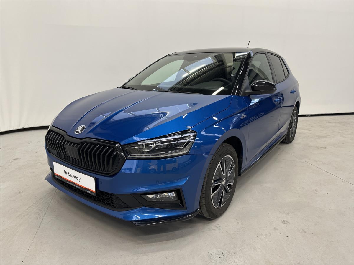 koda Fabia 1,0 TSI  Monte Carlo