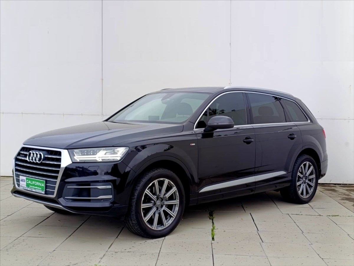 Audi Q7 3,0 50 TDi S-Line Metrix tan